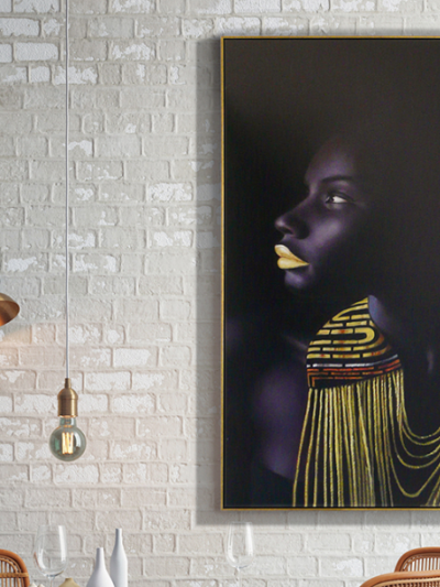 Quadro decorativo Himba